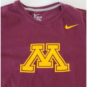 Minnesota Golden Gophers Nike Tee Short Sleeve Shirt Men's Maroon XL